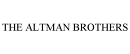 THE ALTMAN BROTHERS trademark