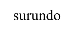 SURUNDO trademark