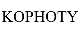 KOPHOTY trademark