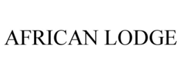 AFRICAN LODGE trademark