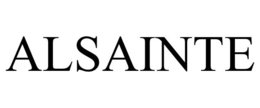 ALSAINTE trademark