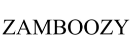 ZAMBOOZY trademark