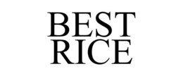 BEST RICE trademark