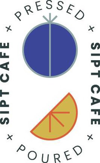 SIPT CAFE X PRESSED X SIPT CAFE X POURED X trademark