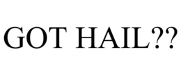 GOT HAIL?? trademark