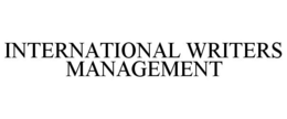 INTERNATIONAL WRITERS MANAGEMENT trademark