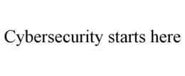 CYBERSECURITY STARTS HERE trademark