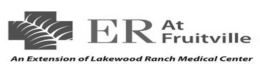 ER AT FRUITVILLE AN EXTENSION OF LAKEWOOD RANCH MEDICAL CENTER trademark