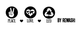 PEACE LOVE ECO BY REWASH trademark