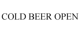 COLD BEER OPEN trademark