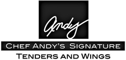 ANDY CHEF ANDY'S SIGNATURE TENDERS AND WINGS trademark