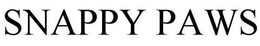 SNAPPY PAWS trademark
