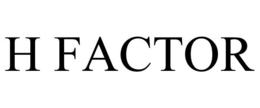 H FACTOR trademark