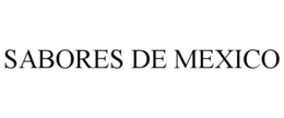 SABORES DE MEXICO trademark