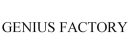 GENIUS FACTORY trademark