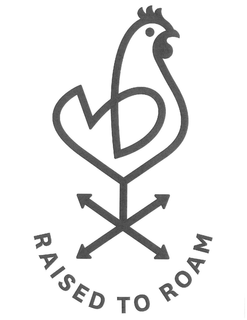 RAISED TO ROAM trademark