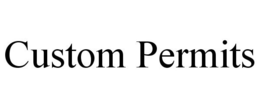 CUSTOM PERMITS trademark