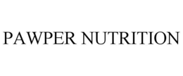 PAWPER NUTRITION trademark