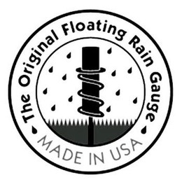 THE ORIGINAL FLOATING RAIN GAUGE MADE IN USA trademark