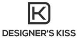 DK DESIGNER'S KISS trademark