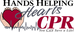 HANDS HELPING HEARTS CPR YOU CAN SAVE ALIFE! trademark