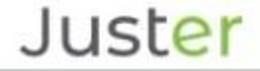 JUSTER trademark