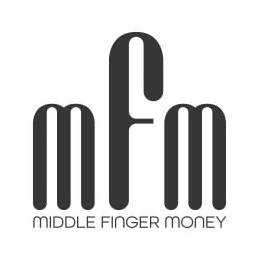 MFM MIDDLE FINGER MONEY trademark