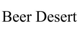 BEER DESERT trademark