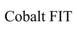 COBALT FIT trademark