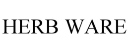 HERB WARE trademark