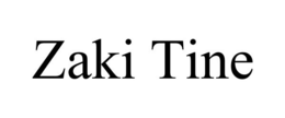 ZAKI TINE trademark