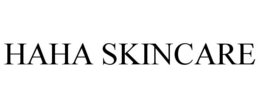 HAHA SKINCARE trademark