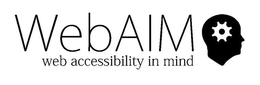 WEBAIM WEB ACCESSIBILITY IN MIND trademark