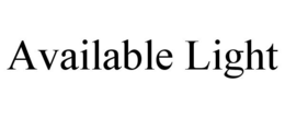 AVAILABLE LIGHT trademark