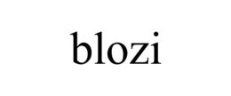 BLOZI trademark