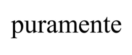 PURAMENTE trademark