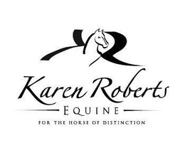 KR KAREN ROBERTS EQUINE FOR THE HORSE OF DISTINCTION trademark