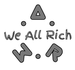 WE ALL RICH W.A.R. trademark