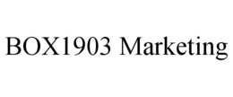 BOX1903 MARKETING trademark
