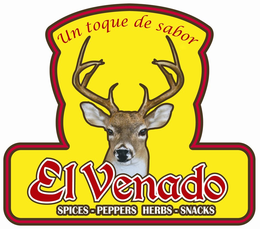 UN TOQUE DE SABOR EL VENADO SPICES-PEPPERS HERBS-SNACKS trademark