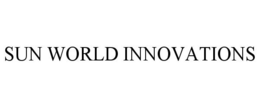 SUN WORLD INNOVATIONS trademark