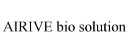 AIRIVE BIO SOLUTION trademark
