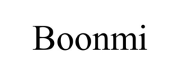 BOONMI trademark