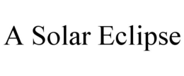 A SOLAR ECLIPSE trademark