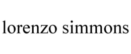 LORENZO SIMMONS trademark