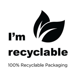 I'M RECYCLABLE 100% RECYCLABLE PACKAGING trademark