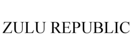 ZULU REPUBLIC trademark