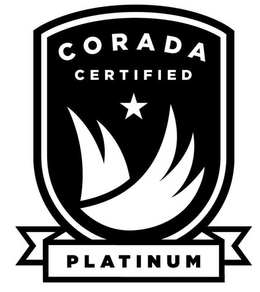 CORADA CERTIFIED PLATINUM trademark