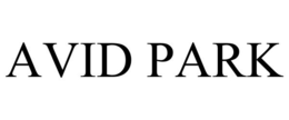 AVID PARK trademark
