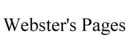 WEBSTER'S PAGES trademark